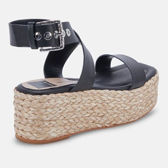 Dolce Vita Cannes Sandals- Black leather - Picture 4 of 8